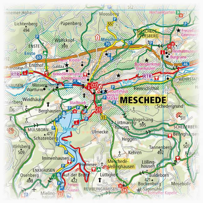 Immagine prodotto Mappa ciclistica PUBLICPRESS Sauerland