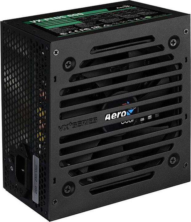Actual product image AeroCool VX PLUS 600 Power Supply 600 W 20+4 pin ATX ATX Black (600 W)