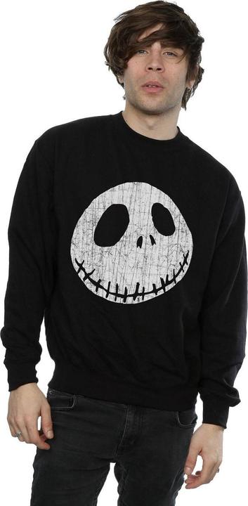 Produktbild Disney Nightmare Before Christmas Jack Cracked Face Sweatshirt (L)