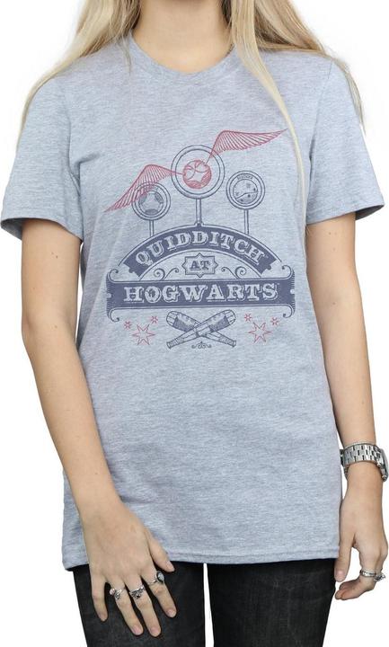 Produktbild Quidditch At Hogwarts Boyfriend Fit TShirt (XL)