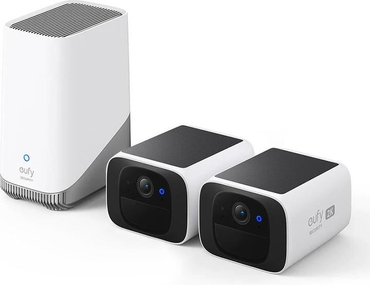 Image du produit eufy SOLOCAM S220 2PACK + HOMEBASE 3