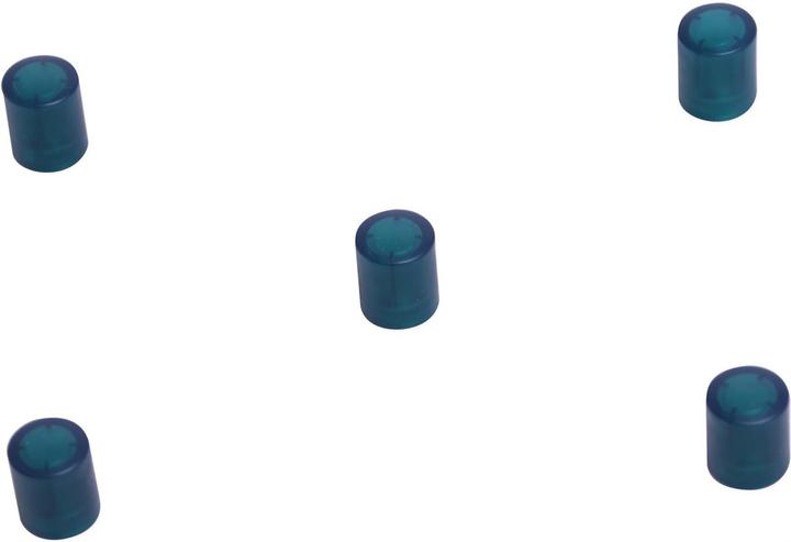 Immagine prodotto Supermagnete Magneti da tavolo cilindrici, verdi trasparenti (5 x)