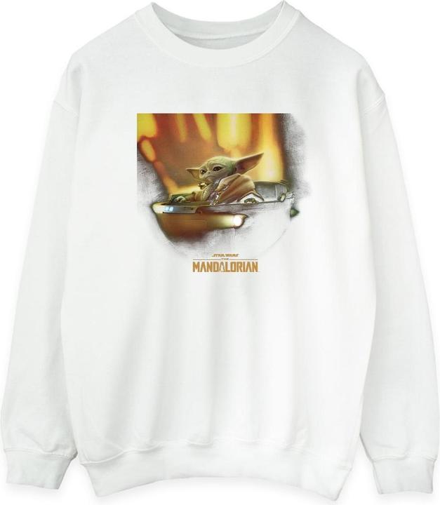 Star Wars The Mandalorian Grogu Painted Sweatshirt (M)