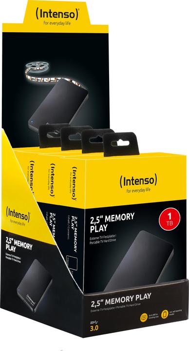 Actual product image Intenso Memory Play - TV hard disk (1 TB)