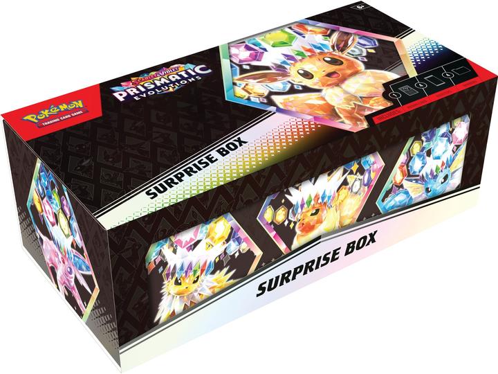 Actual product image Pokémon P-EN SV08.5 'Prismatic Evolutions' Surprise Box (English, Booster Pack)