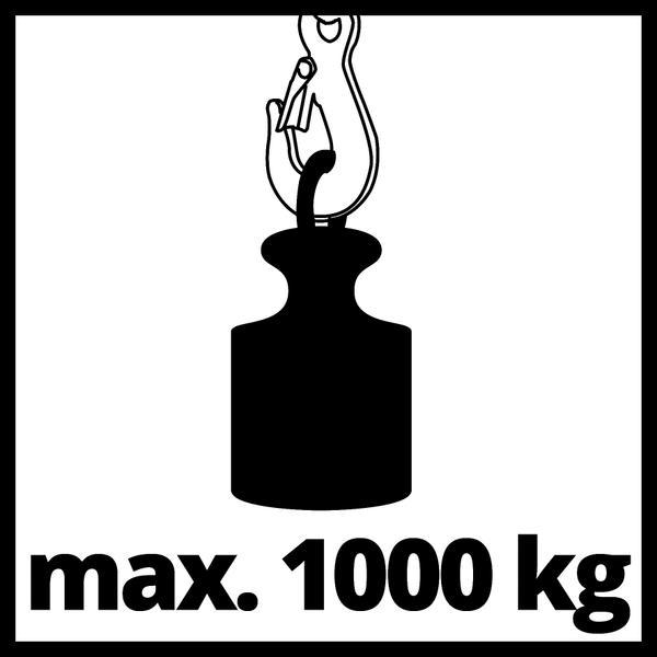 Actual product image Einhell Chain hoist TC-CH 1000