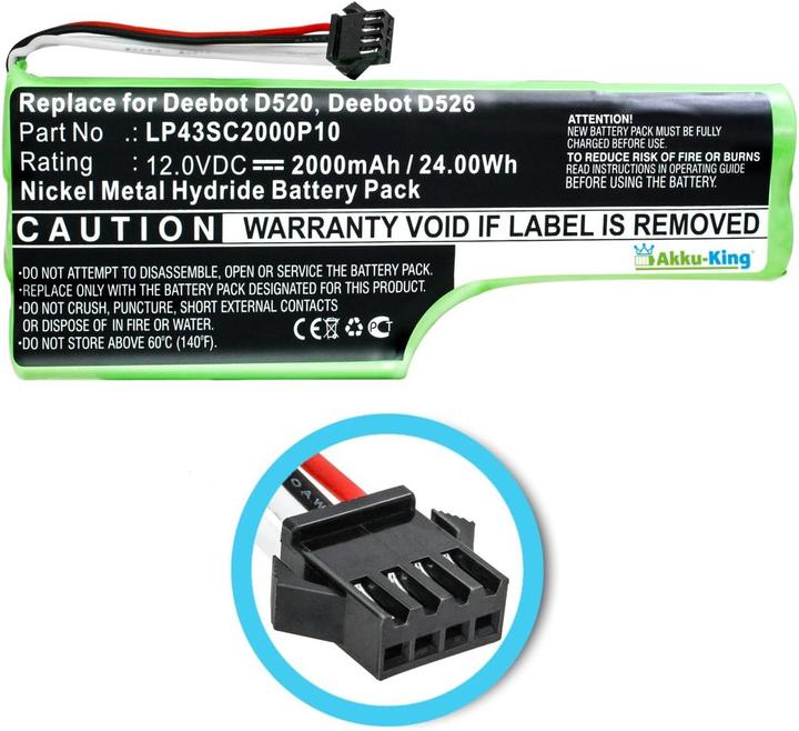 Image du produit Akku-King Batterie de rechange