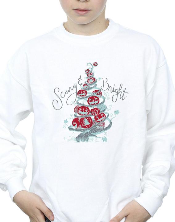 Actual product image Disney Boys The Nightmare Before Christmas Scary & Bright Sweatshirt (104)