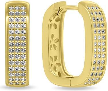 Immagine prodotto Brilio Argento - Orecchini con zirconi placcati oro EA887Y