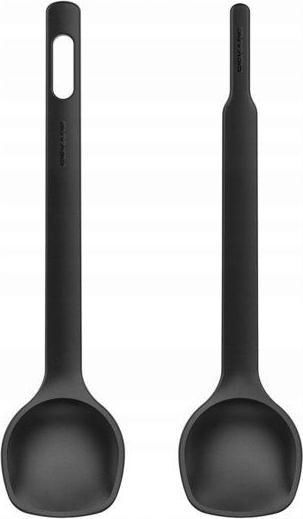Actual product image Fiskars 1014434 Salad servers, black (Salad servers)