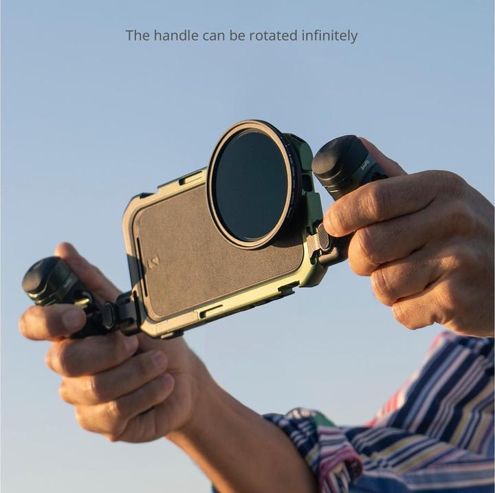 Immagine prodotto SmallRig 5001 x Brandon Li Dispositivo mobile video leggero per iPhone 16 Pro Max Co design Edition