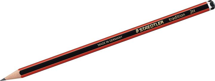 Actual product image Staedtler tradition 110 110 Pencil, single product, 2H (2 mm, 2H, 1 x)