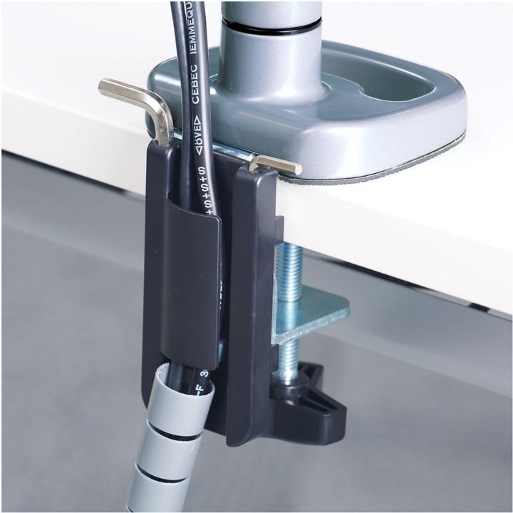 Actual product image Fellowes Eppa double monitor arm (Table, 30")