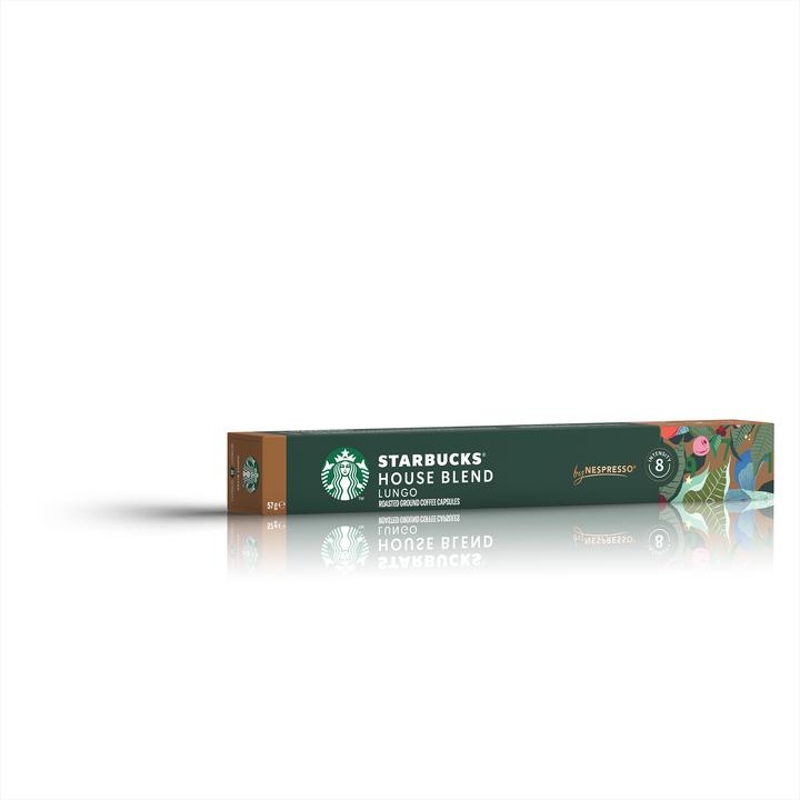 Actual product image Starbucks House Blend by Nespresso Medium Roasts (10 x Port.)