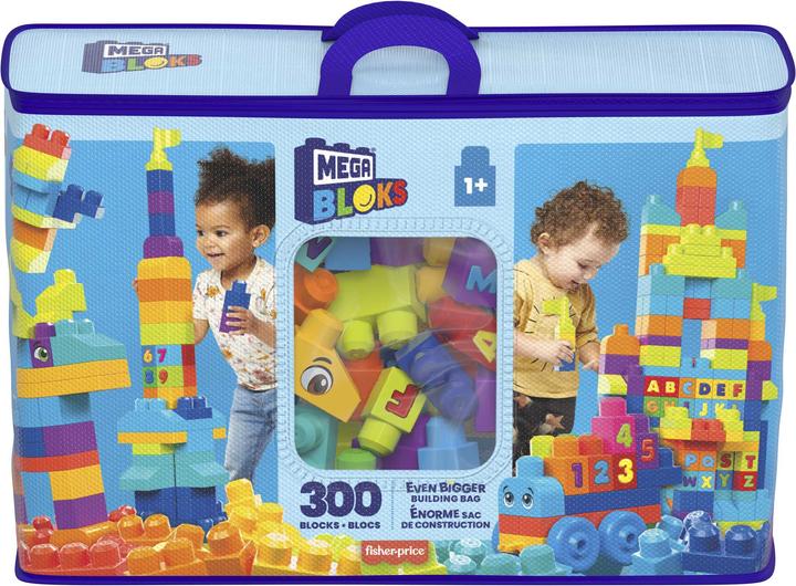 Produktbild Mattel BLOKS Bauset mit extra grossem Bausteinebeutel mit 300 grossen Bausteinen