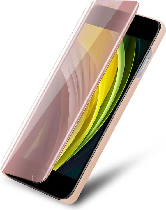 Produktbild Cadorabo Book Smart View Spiegel Cover (Apple iPhone SE (2nd Gen), Apple iPhone 7)