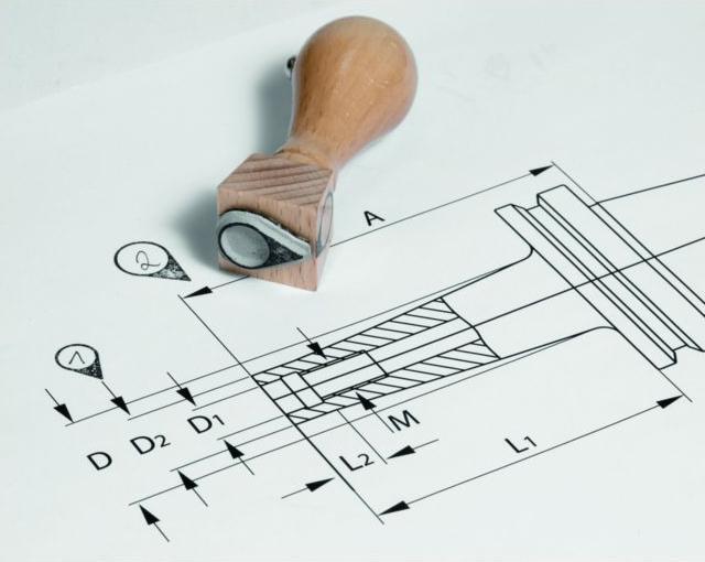 Actual product image Promat Drawing stamp / position stamp