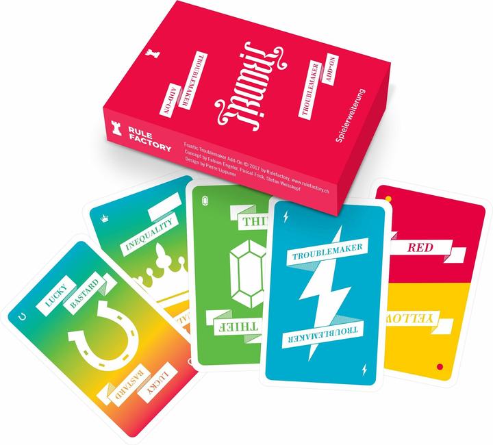 Image du produit Rulefactory Un fauteur de troubles frénétique (Allemand, Anglais)