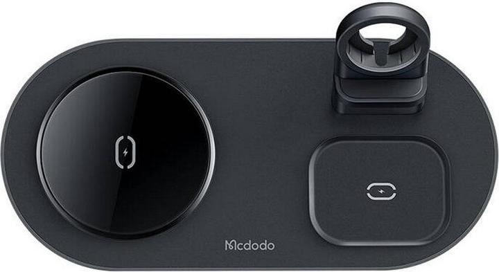 Actual product image Mcdodo 3 in 1 Wireless Charger 15W - Black (15 W)