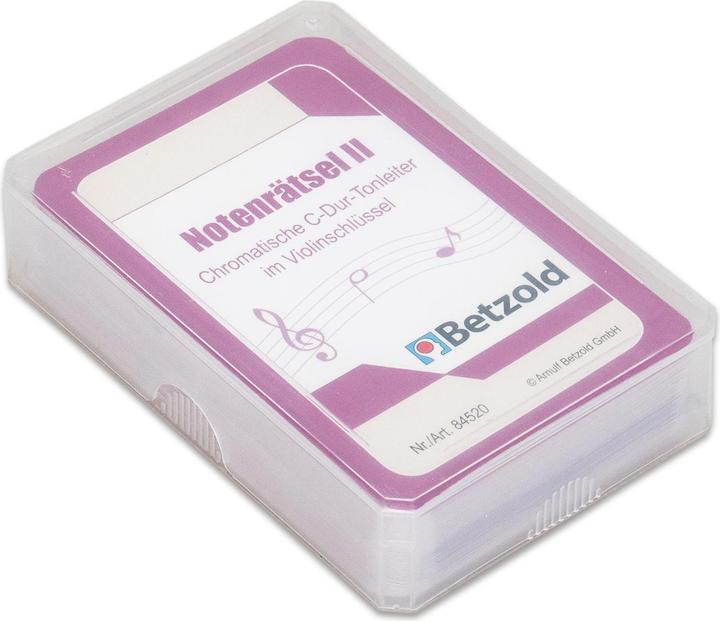 Produktbild Betzold Musik Notenrätsel II (Deutsch)