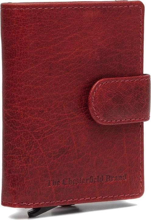 The Chesterfield Brand Antique Buff Kreditkartenetui RFID Schutz Leder 7 cm