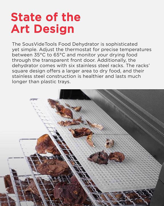Image du produit Sous Vide Tools Distributeur automatique de nourriture à 6 étages