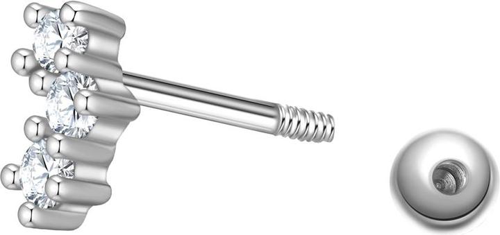 Produktbild Glanzstücke München Damen Ohrstecker Sterling Silber - 37356 (Sterling Silber)
