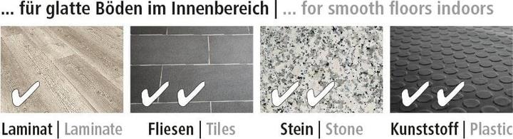 Produktbild Fix-o-moll Filzgleiter mit Stift (Filzgleiter, 8 Stück)