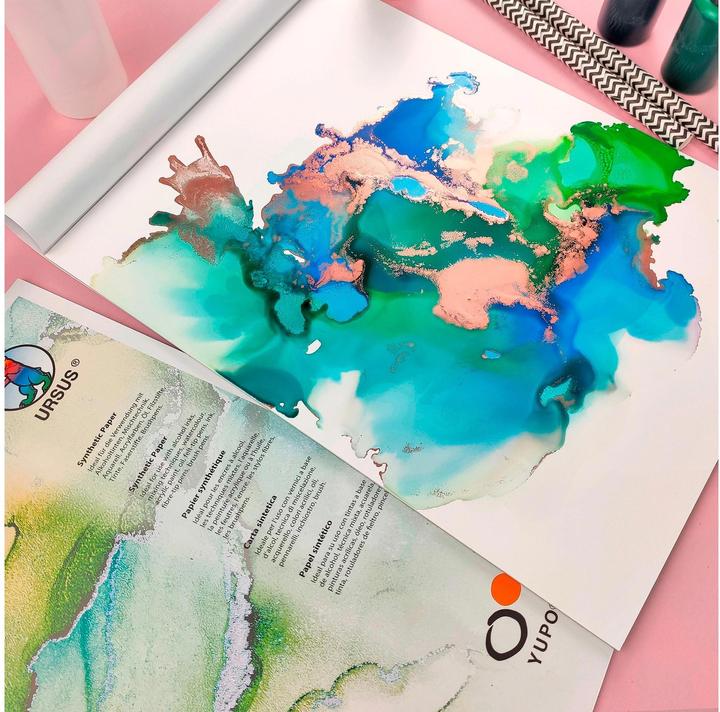 Actual product image Ursus Painting pad Yupo Synthetic, A4, 10 sheets (A4)
