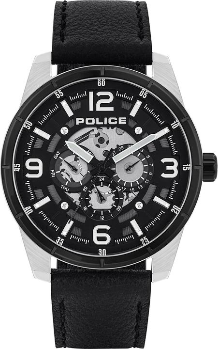 Police PL15663JSTB.02 Lawrence hommes montre 48mm 3ATM (Montre analogique, 48 mm)