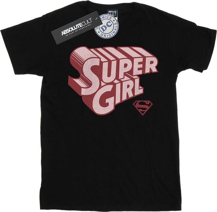 Supergirl Retro Logo TShirt Mädchen