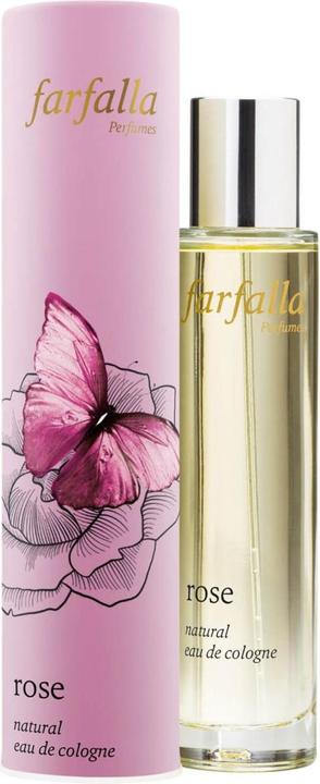 Produktbild Farfalla Fragrance - Rose Natural Eau de Cologne (Eau de cologne, 50 ml)