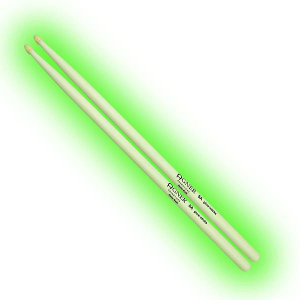 Produktbild Agner 5A UV Glow leuchtende Drumsticks (Schlagzeug)