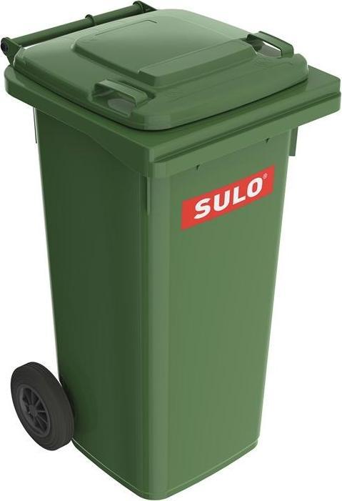 Actual product image SULO Large waste container 120 l HDPE according to EN 840 (120 l)