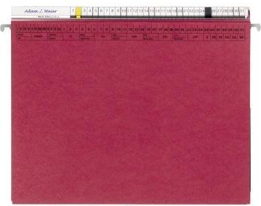 Actual product image Soldan ORGALEX suspension stapler 1207752 2-file pref. re-stapling bordeaux (A4, 1 x)