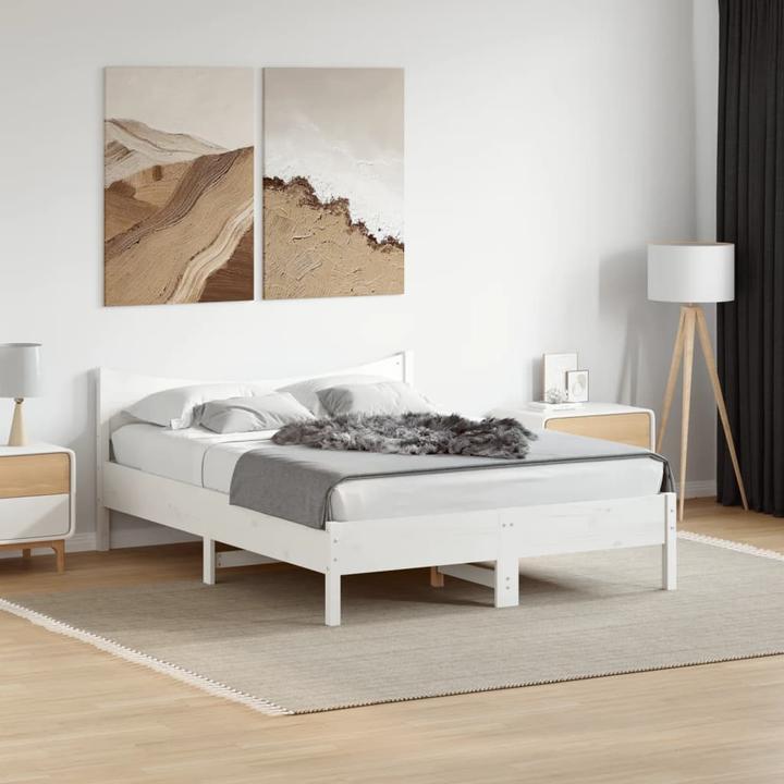 Image du produit VidaXL Lit en pin (135 x 190 cm)