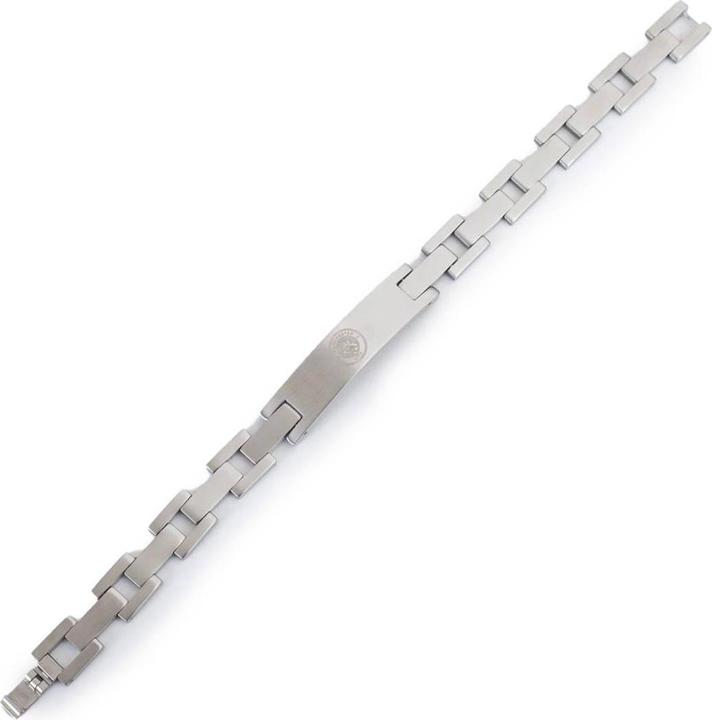 Produktbild Manchester City FC Graviert Armband Edelstahl (22 cm, 100% synthetisches Material)
