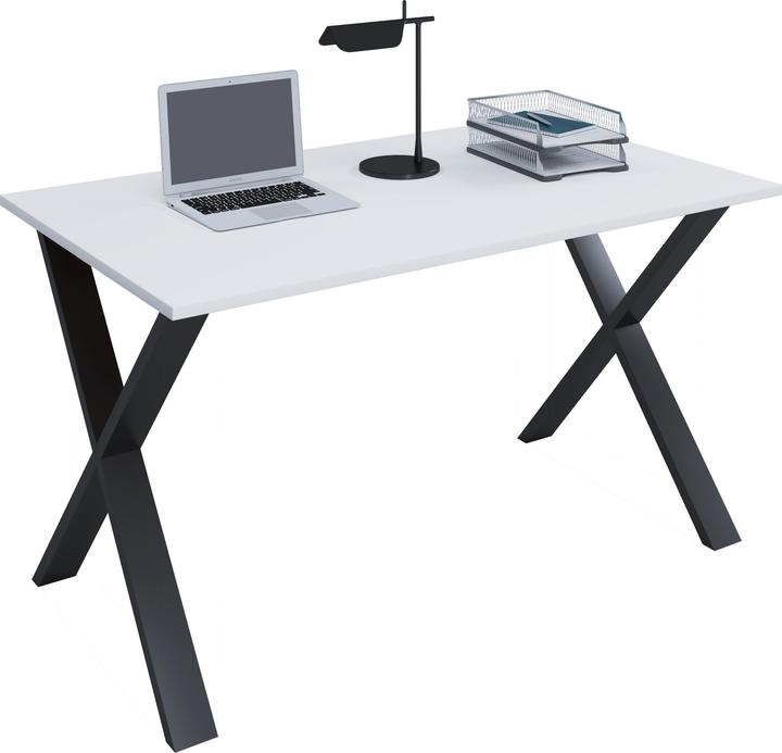 Actual product image VCM Premium Office Furniture Desk Lona X Black (140 x 50 x 76 cm)