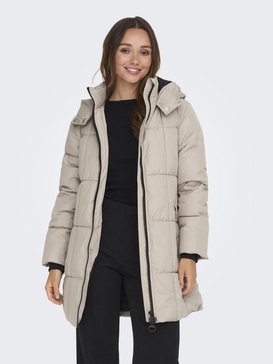 Actual product image JdY Hood Ribbed cuffs Coat Quilted coat (XS)