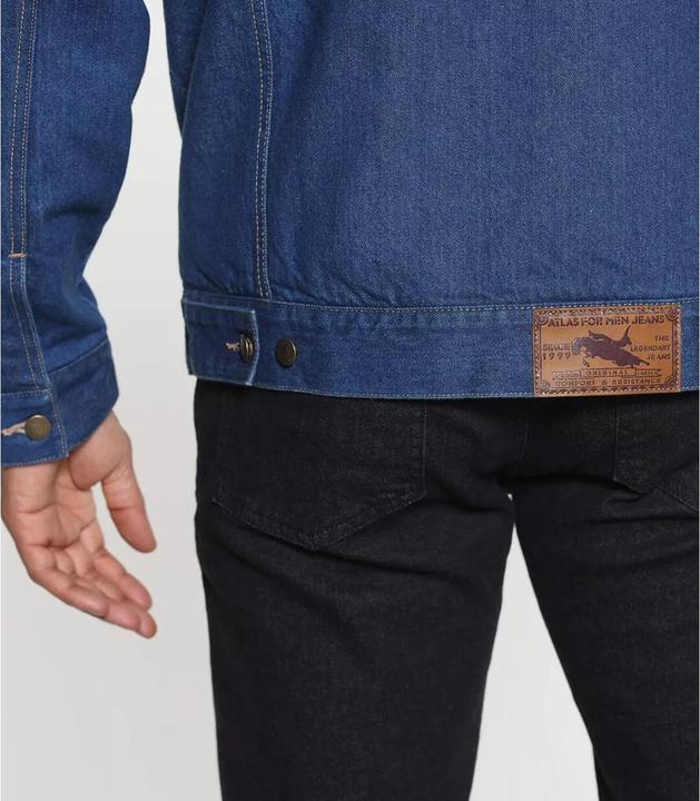 Produktbild Atlas For Men Jeansjacke Western mit Steppfutter (XXL)