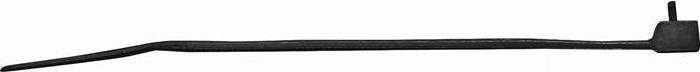Actual product image HP Autozubehör Cable tie length 370 mm width 4,8 mm polyamide 6.6 black (Plastic cable ties, 370 mm, 100 pcs.)
