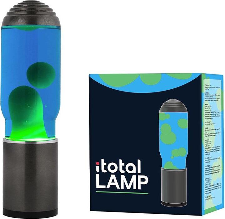 Image du produit Total Juggling iTotal - Lamp ADA - base gris foncé, liquide bleu et cire verte (1270421)
