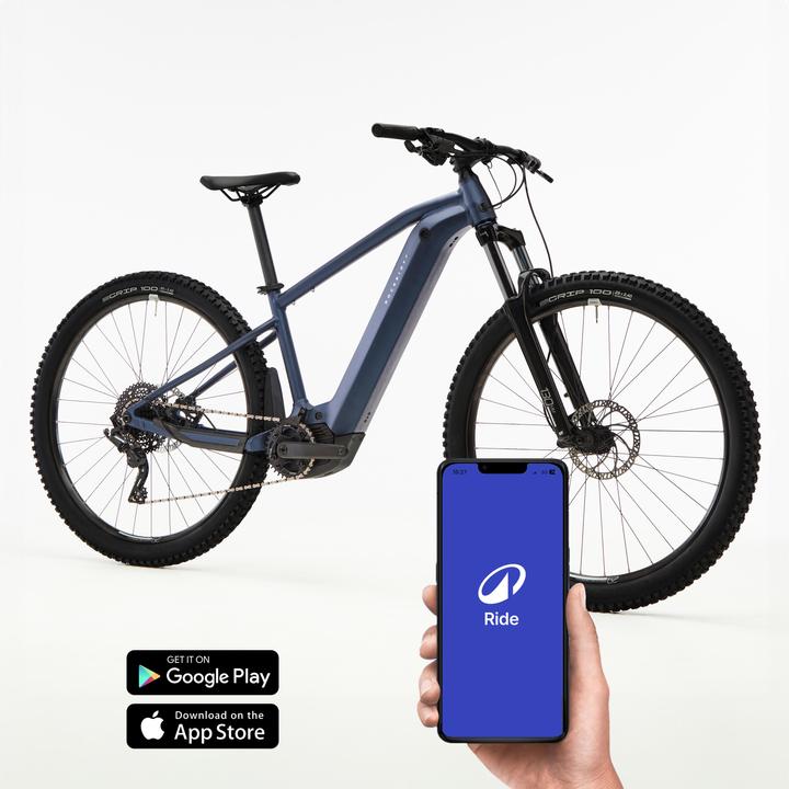 Produktbild Rockrider 29" Hardtail Electric Mountain Bike E-EXPL 520 - Midnight Blue