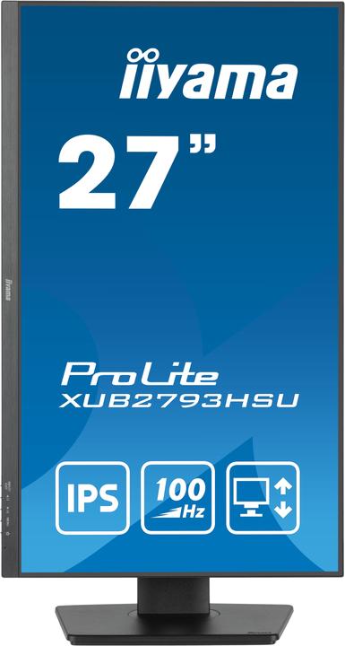 Produktbild iiyama Monitor XUB2793HSU-B7 (1920 x 1080 Pixel, 27")
