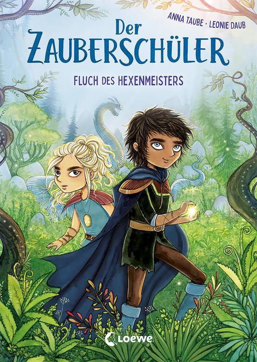 Actual product image The Sorcerer's Apprentice (Volume 1) - Curse of the Warlock (German, Leonie Daub, Loewe first readers, Anna dove, 2022)
