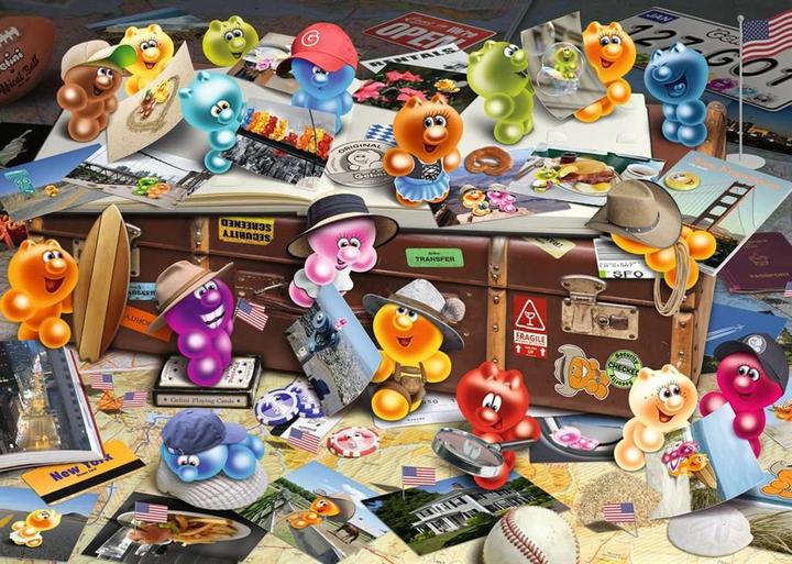 Actual product image Ravensburger Gelini German Tourist (1000 pieces)