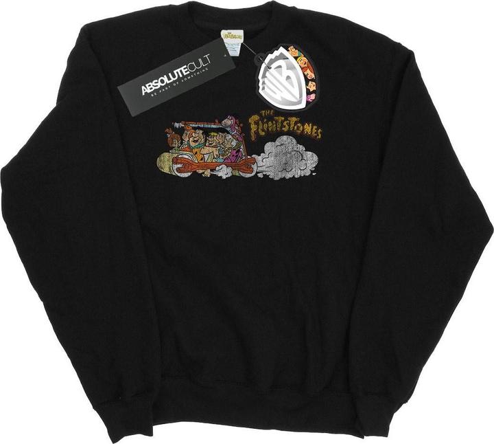 Immagine prodotto The Flintstones Family Car Distressed Felpa Uomo (XXL)