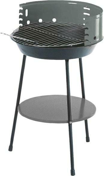 Master Barbecue MG915 Barbecue de jardin avec étagère inférieure Grille Barbecue au charbon de bois 35cm (36 cm)