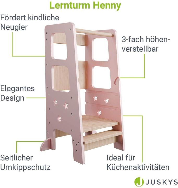 Actual product image Juskys Henny learning tower