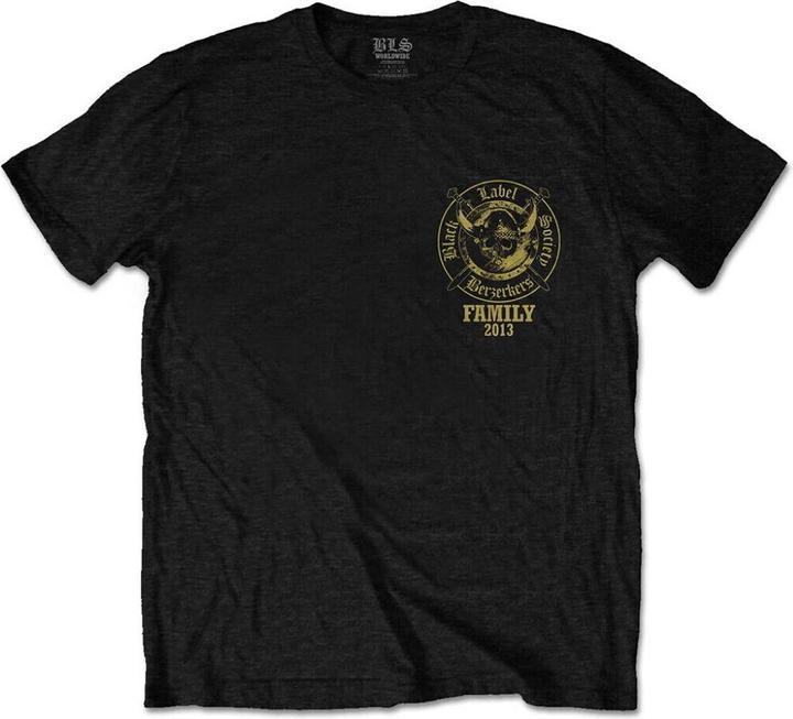 Actual product image Universal Textiles Unisex Adult Berzerkers Back Print T-Shirt (L)